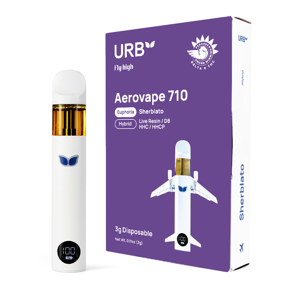 URB Aerovape 710 Disposables 3G - 6 Count Display
