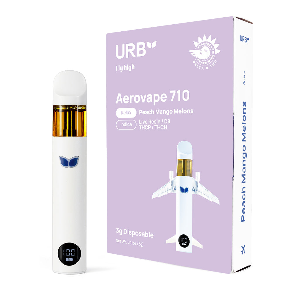 URB Aerovape 710 Disposables 3G - 6 Count Display