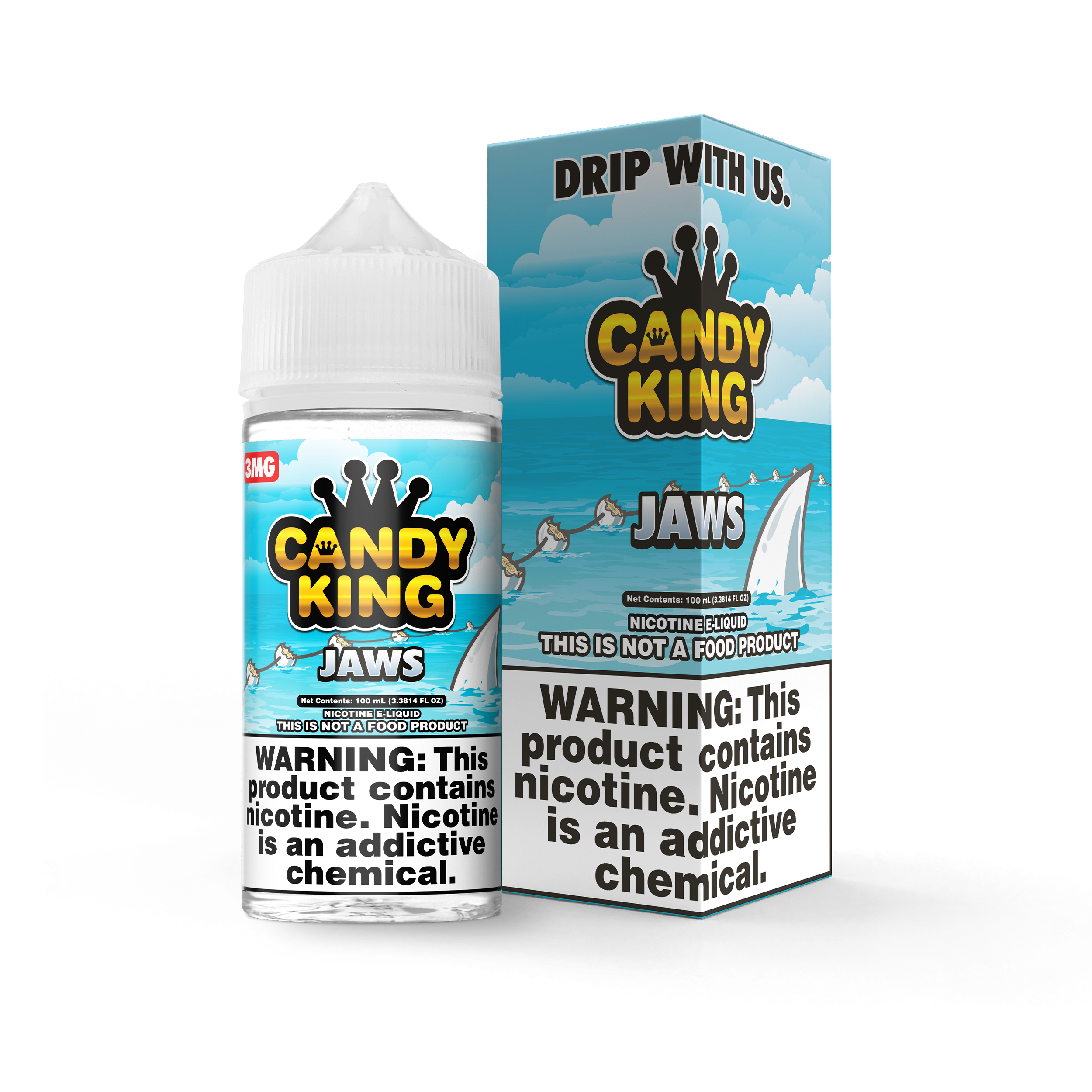 Candy King On Salt Nicotine E-Liquid (0/3/6MG/30ML) - Singles