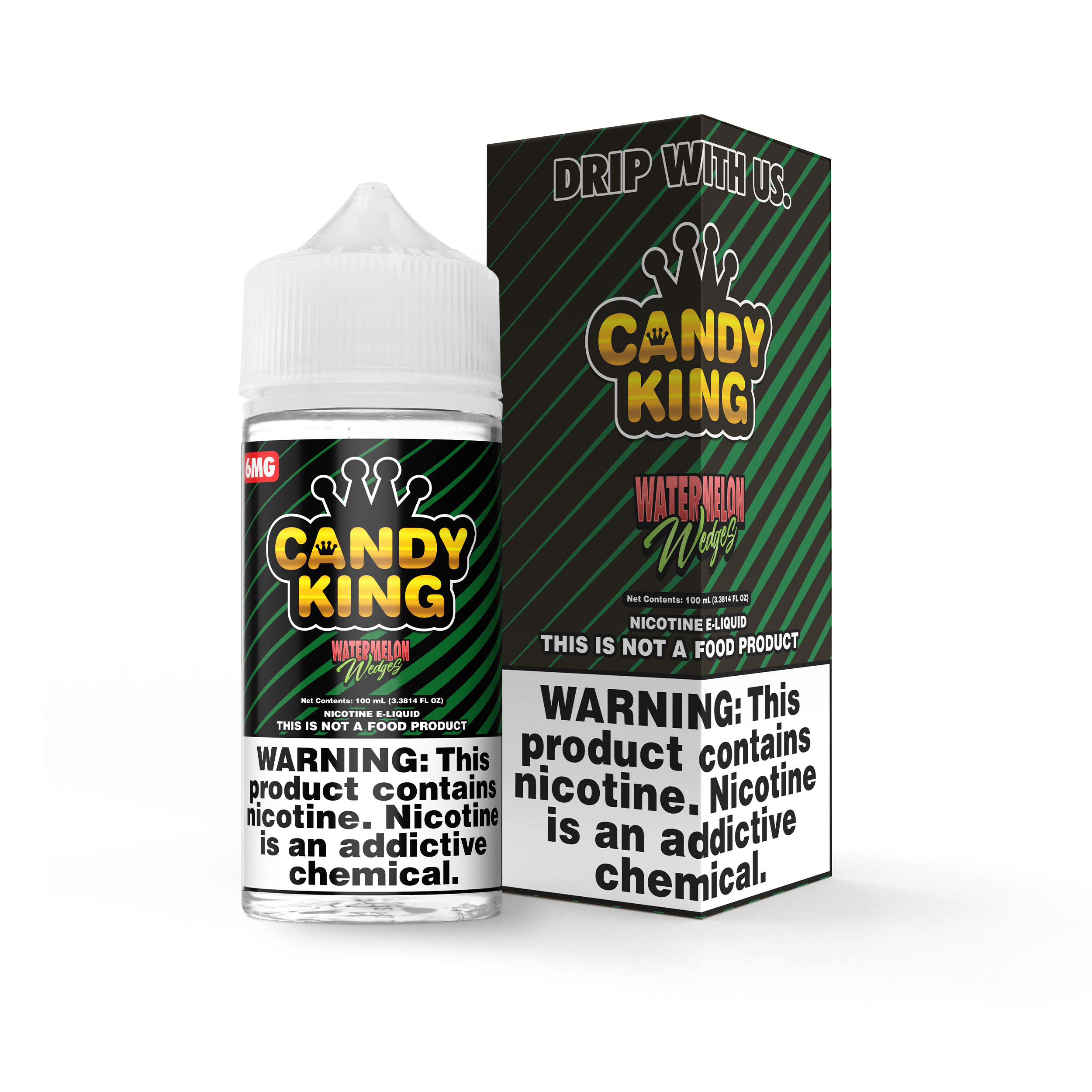 Candy King On Salt Nicotine E-Liquid (0/3/6MG/30ML) - Singles