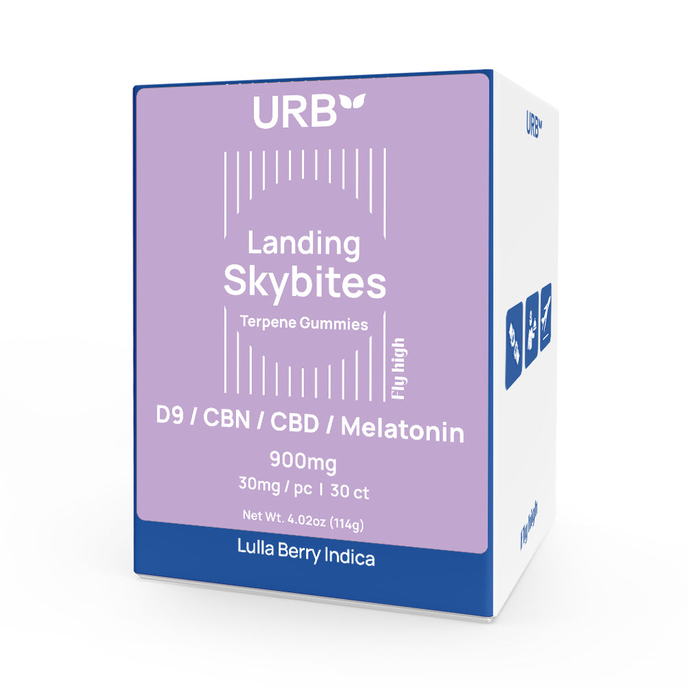 URB Landing Skybites Gummies 900MG - 6 Count Display