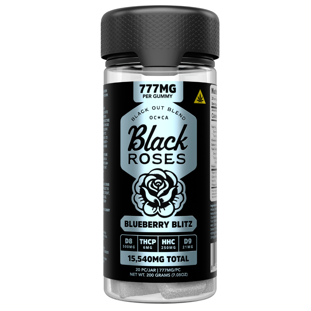 Black Roses Black Out Blend Gummies 15540MG - Singles