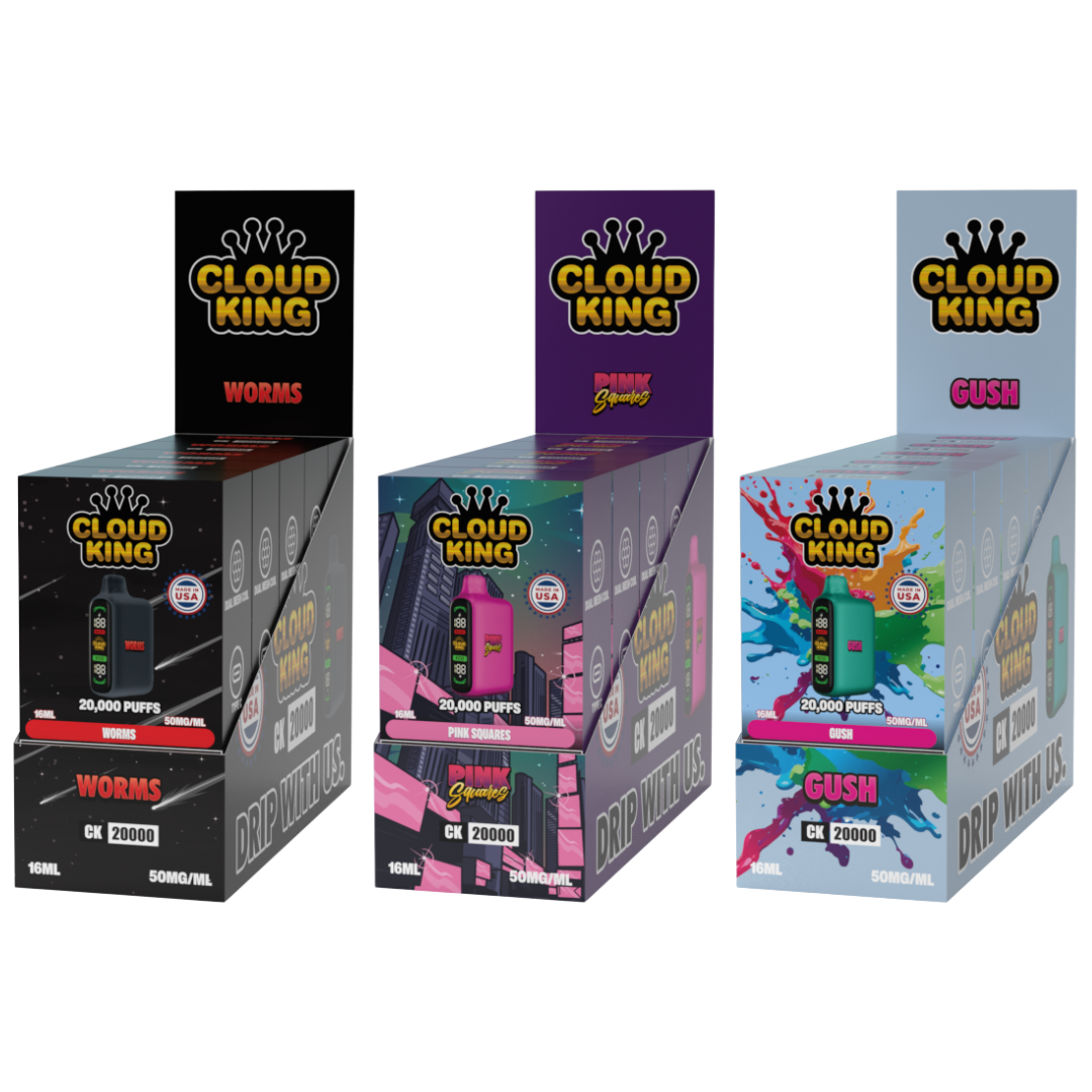 Candy King 5% Nicotine Vape 20K Puffs - 5 Count Display