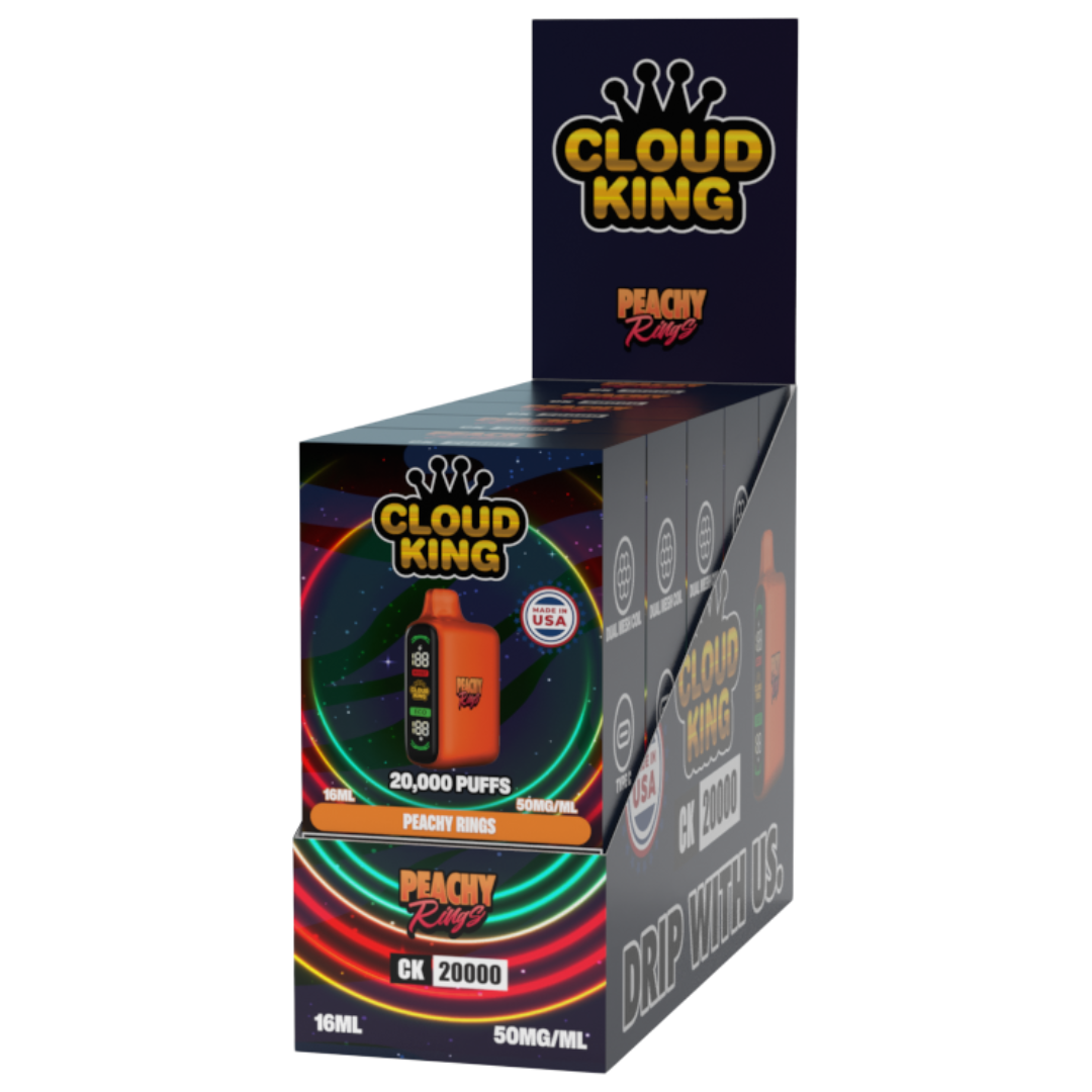 Candy King 5% Nicotine Vape 20K Puffs - 5 Count Display
