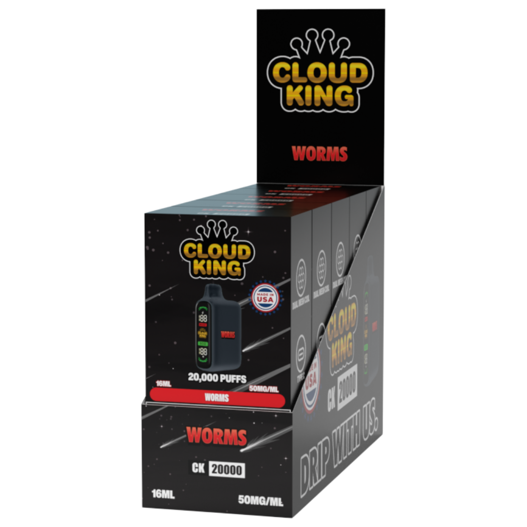 Candy King 5% Nicotine Vape 20K Puffs - 5 Count Display