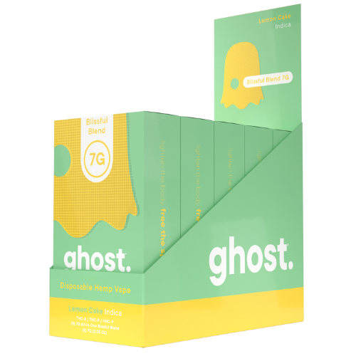 Ghost Blissful Blend Disposable 7G - 5 Count Display