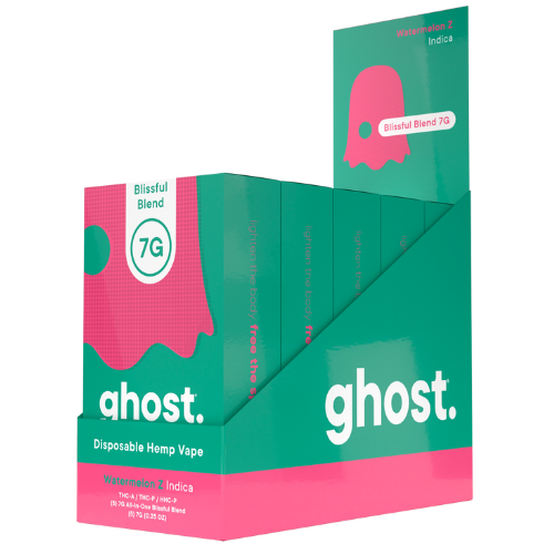 Ghost Blissful Blend Disposable 7G - 5 Count Display