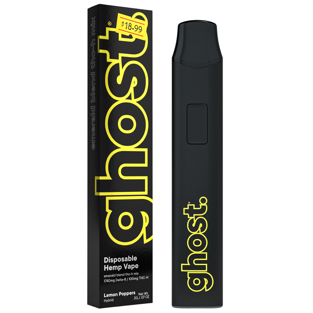 Ghost Emerald Blend THC-H Mix Disposable 2G - 10 Count Display