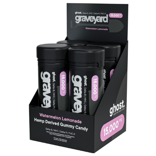 Ghost Graveyard Gummies 15000MG - 4 Count Display