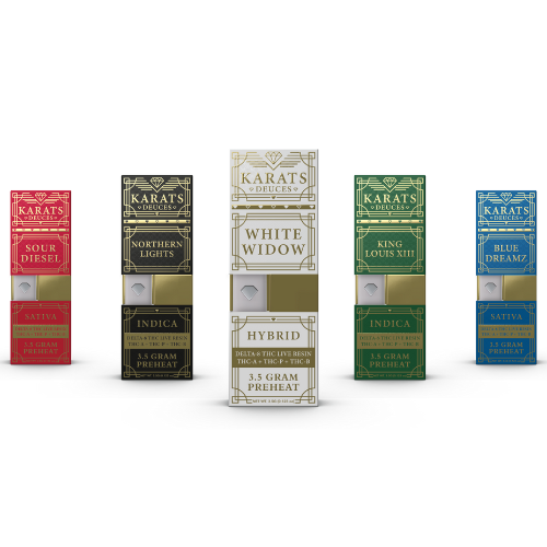 Karats Deuces Blend Disposable 3.5G - 6 Count Display