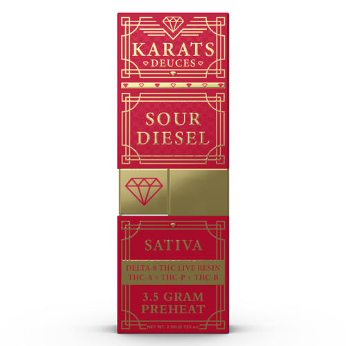 Karats Deuces Blend Disposable 3.5G - 6 Count Display