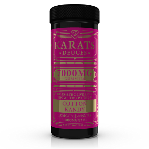Karats Deuces Blend Gummies 7000MG - 6 Count Display
