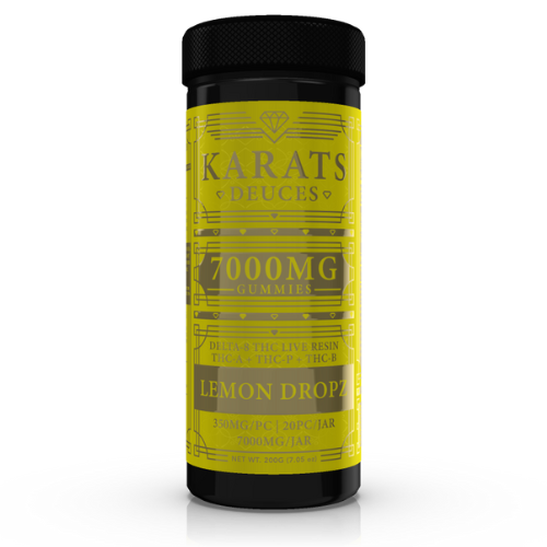 Karats Deuces Blend Gummies 7000MG - 6 Count Display