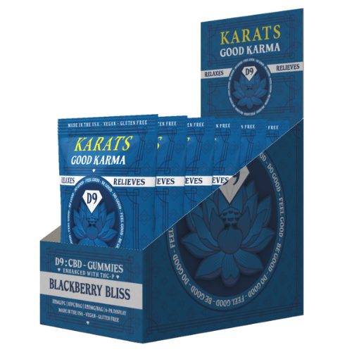 Karats Good Karma D9 + THC-P Gummies 520MG - 6 Count Display