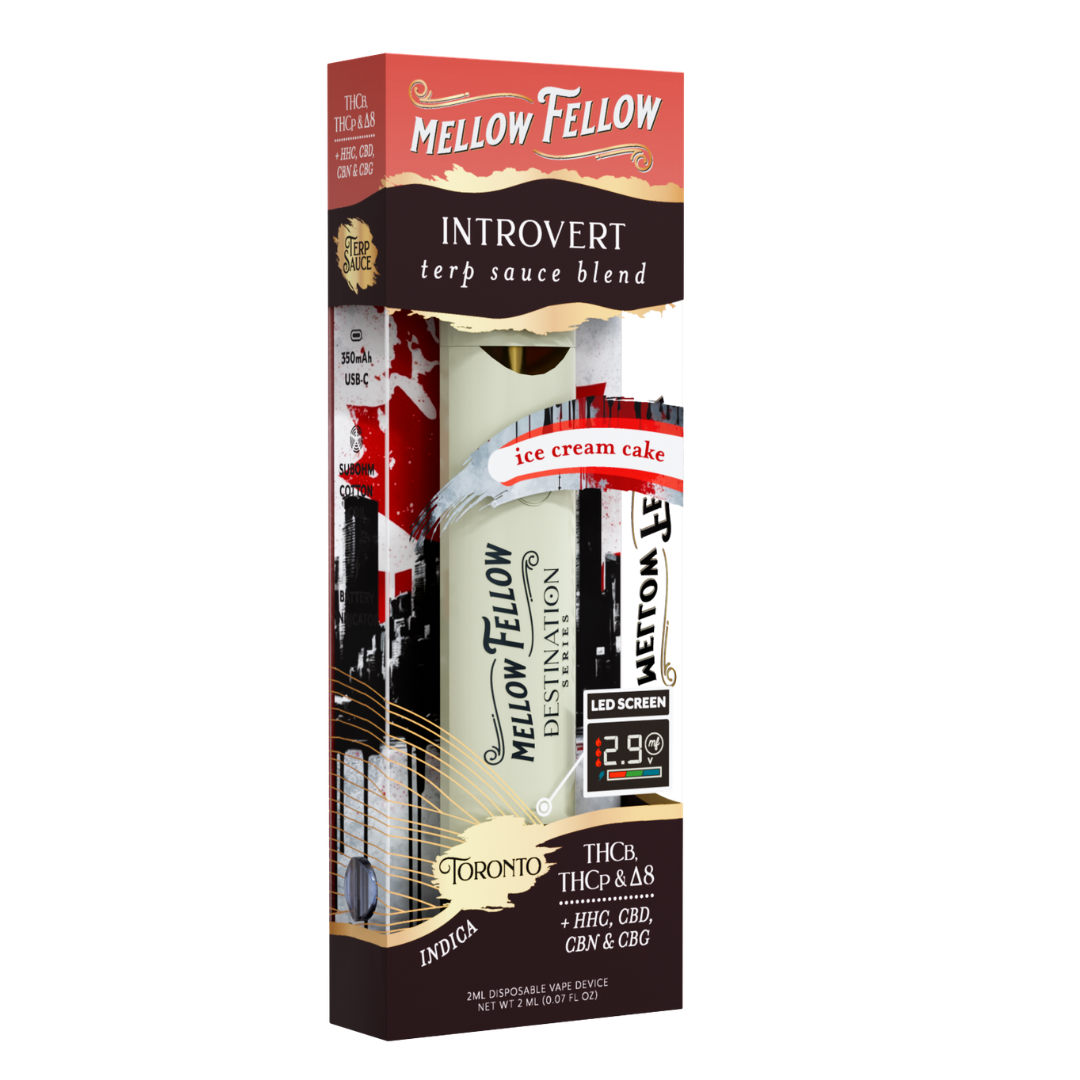 Mellow Fellow Terp Sauce Blend Disposable 2G - 6 Count Display