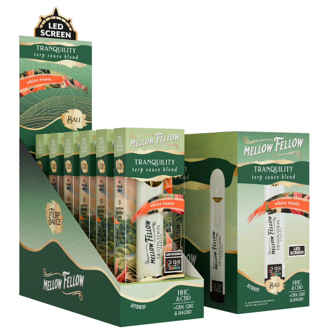 Mellow Fellow Terp Sauce Blend Disposable 2G - 6 Count Display