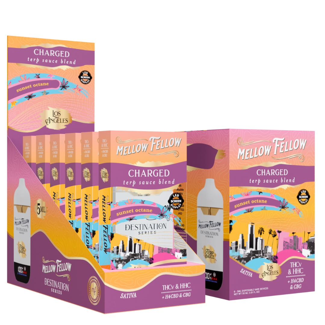 Mellow Fellow Terp Sauce Blend Disposable 5G - 6 Count Display