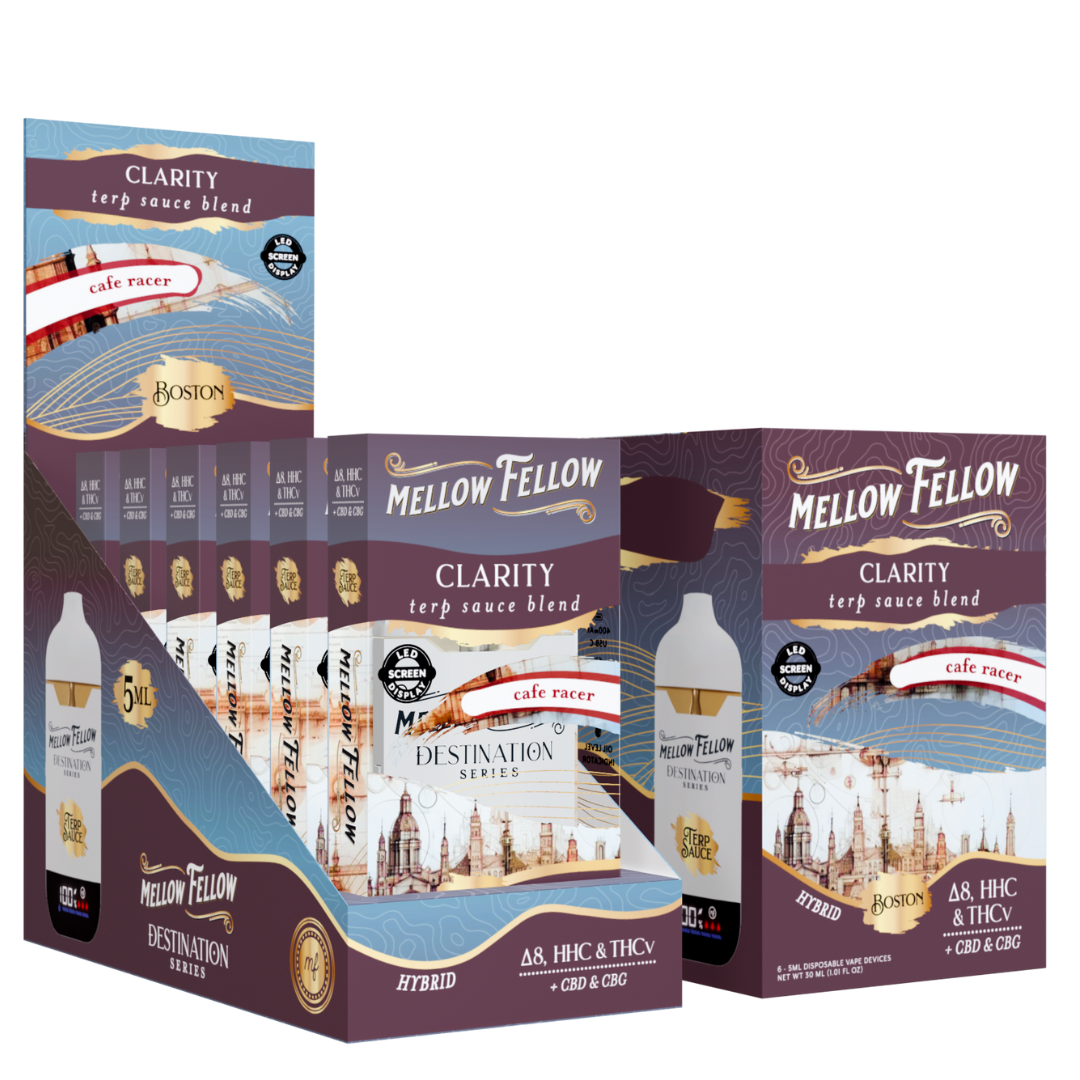 Mellow Fellow Terp Sauce Blend Disposable 5G - 6 Count Display