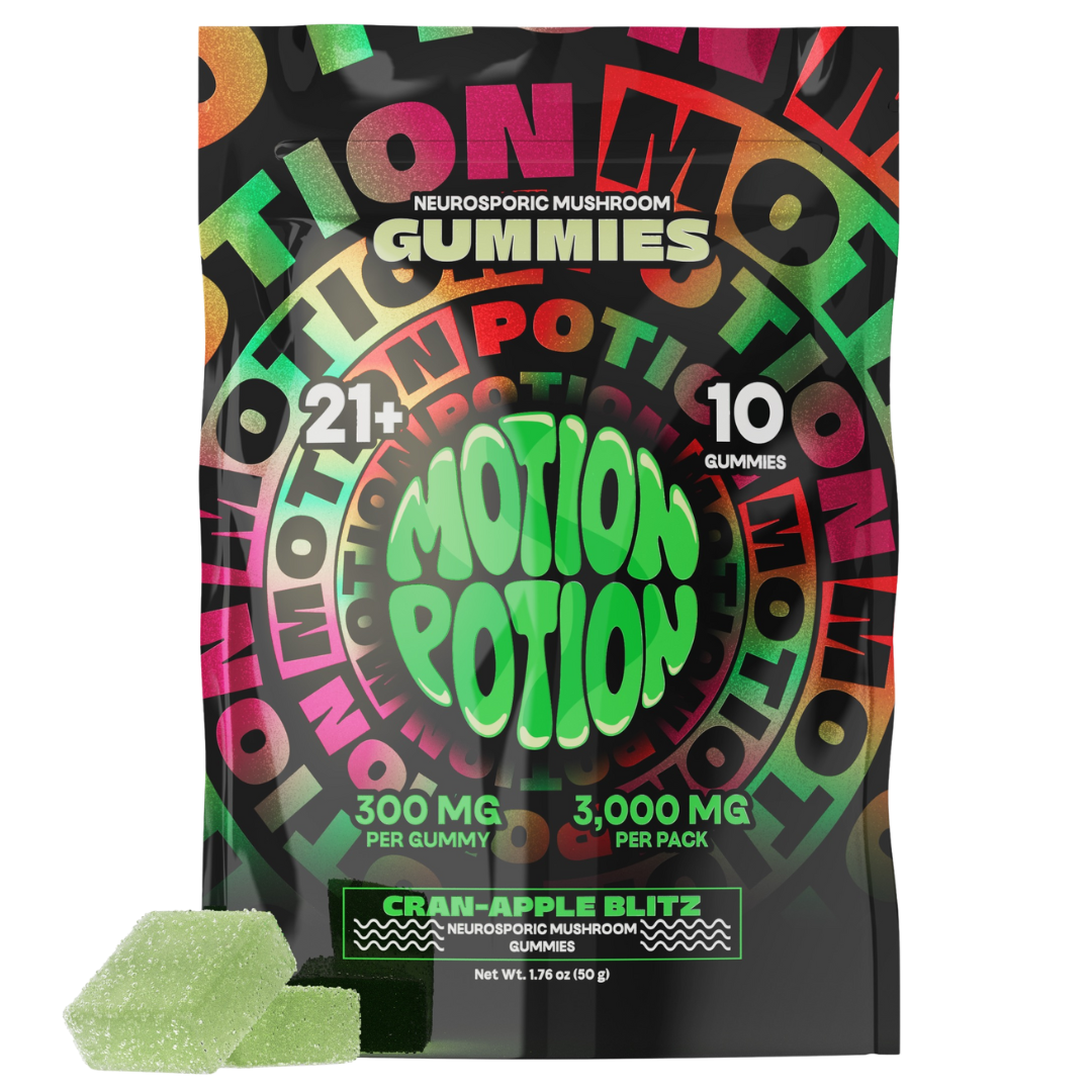 Motion Potion Mushroom Gummies 3000MG - 10 Count Display