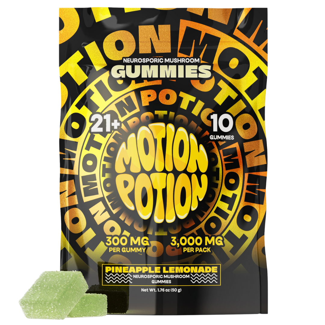 Motion Potion Mushroom Gummies 3000MG - 10 Count Display