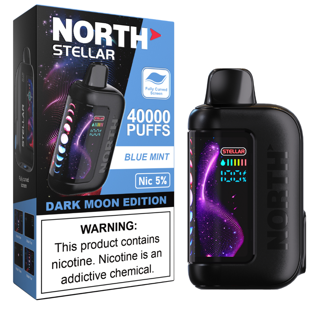 North Stellar Dark Moon Edition Vape 40K Puffs - 5 Count Display