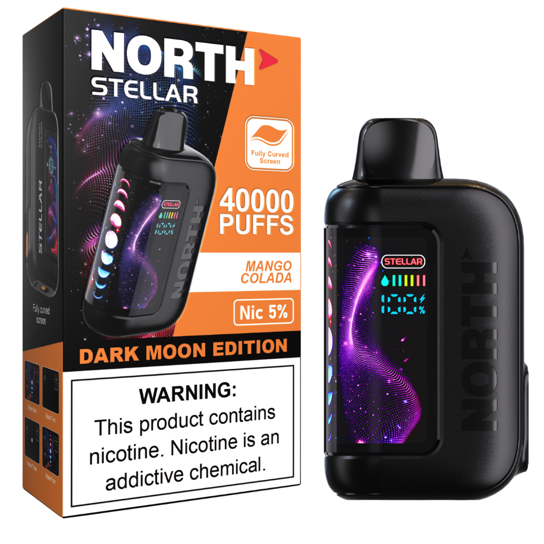 North Stellar Dark Moon Edition Vape 40K Puffs - 5 Count Display