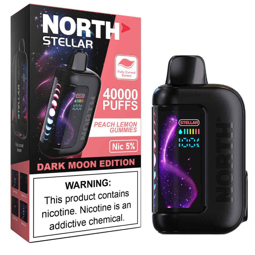North Stellar Dark Moon Edition Vape 40K Puffs - 5 Count Display
