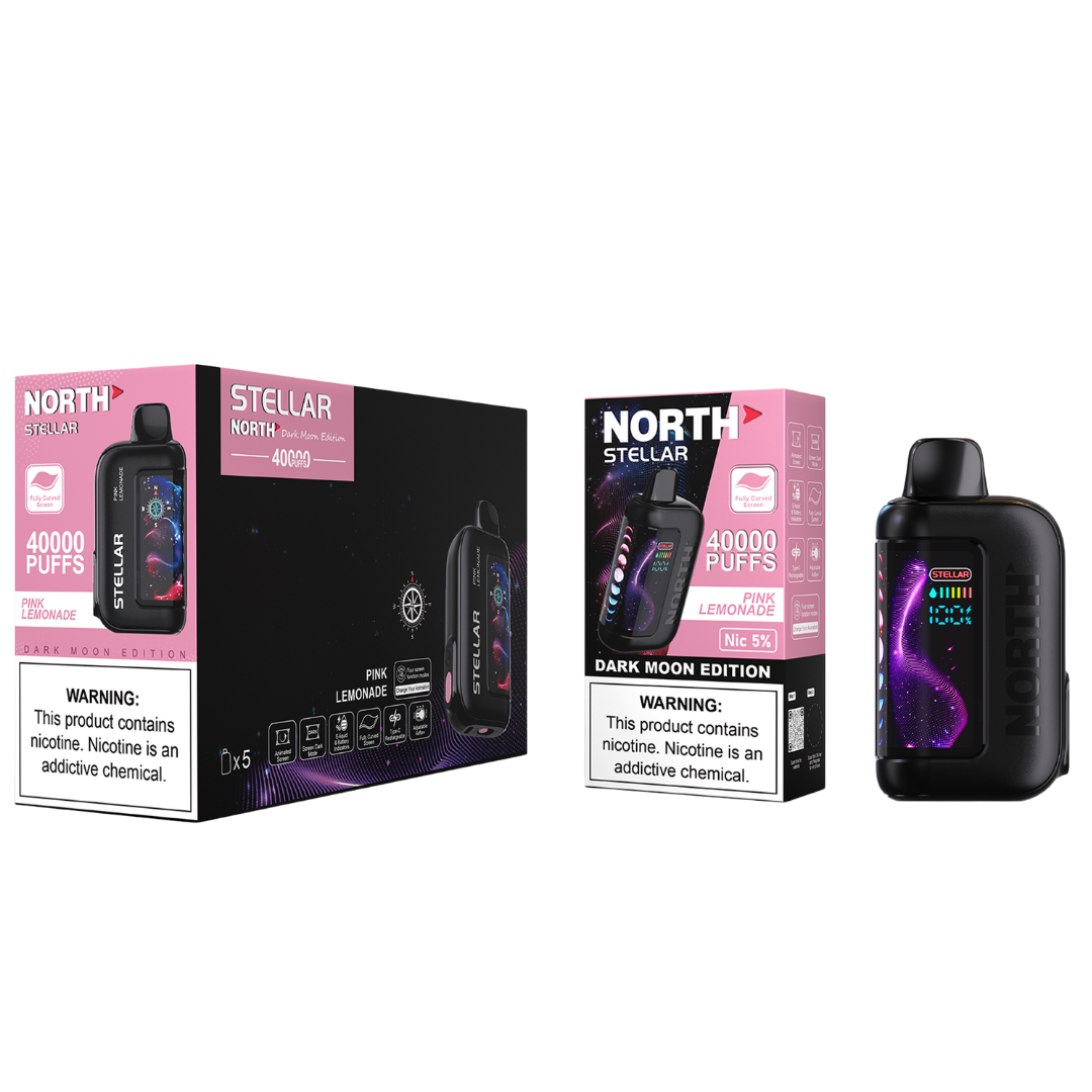 North Stellar Dark Moon Edition Vape 40K Puffs - 5 Count Display