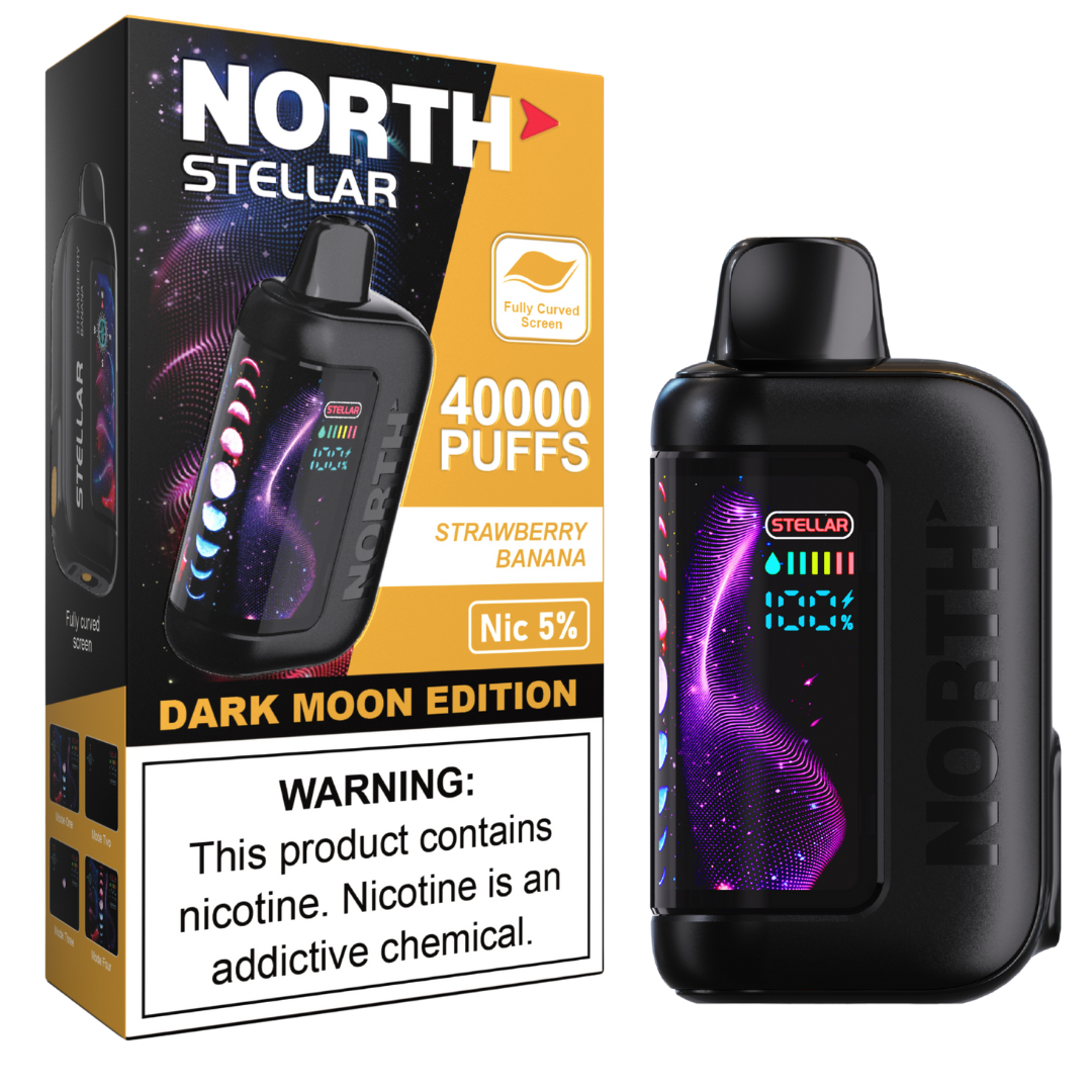 North Stellar Dark Moon Edition Vape 40K Puffs - 5 Count Display