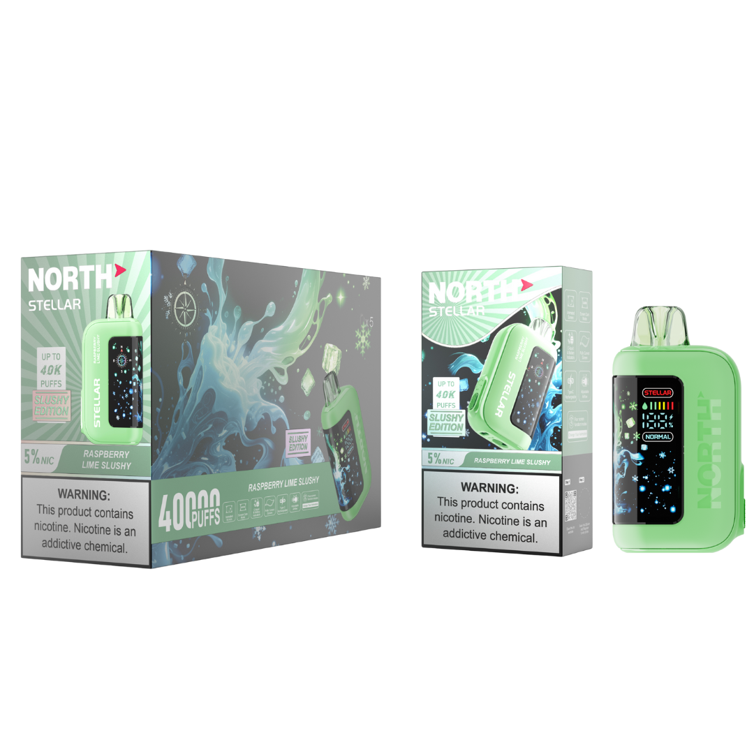 North Stellar Slushy Edition Vape 40K Puffs - 5 Count Display