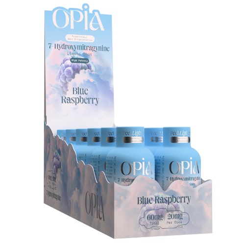 OPiA 7-Hydroxymitragynine Liquid Shot 60MG - 12 Count Display