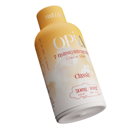 OPiA 7-Hydroxymitragynine Liquid Shot 30MG - 12 Count Display