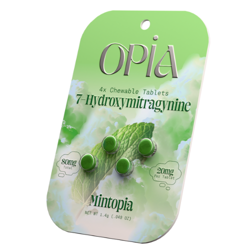 OPiA 7-Hydroxymitragynine Tablets 20MG - 10 Count Display
