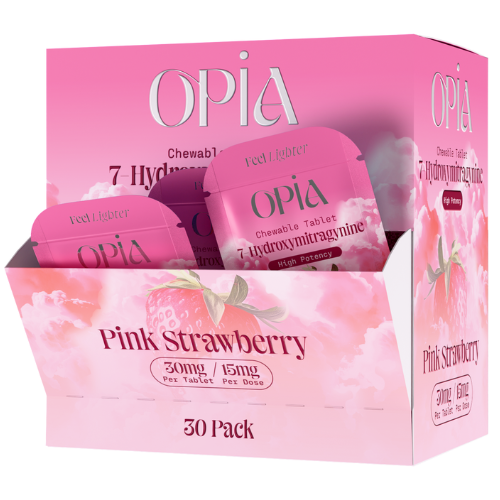 OPiA 7-Hydroxymitragynine Tablets Dispenser 30MG - 30 Count Display