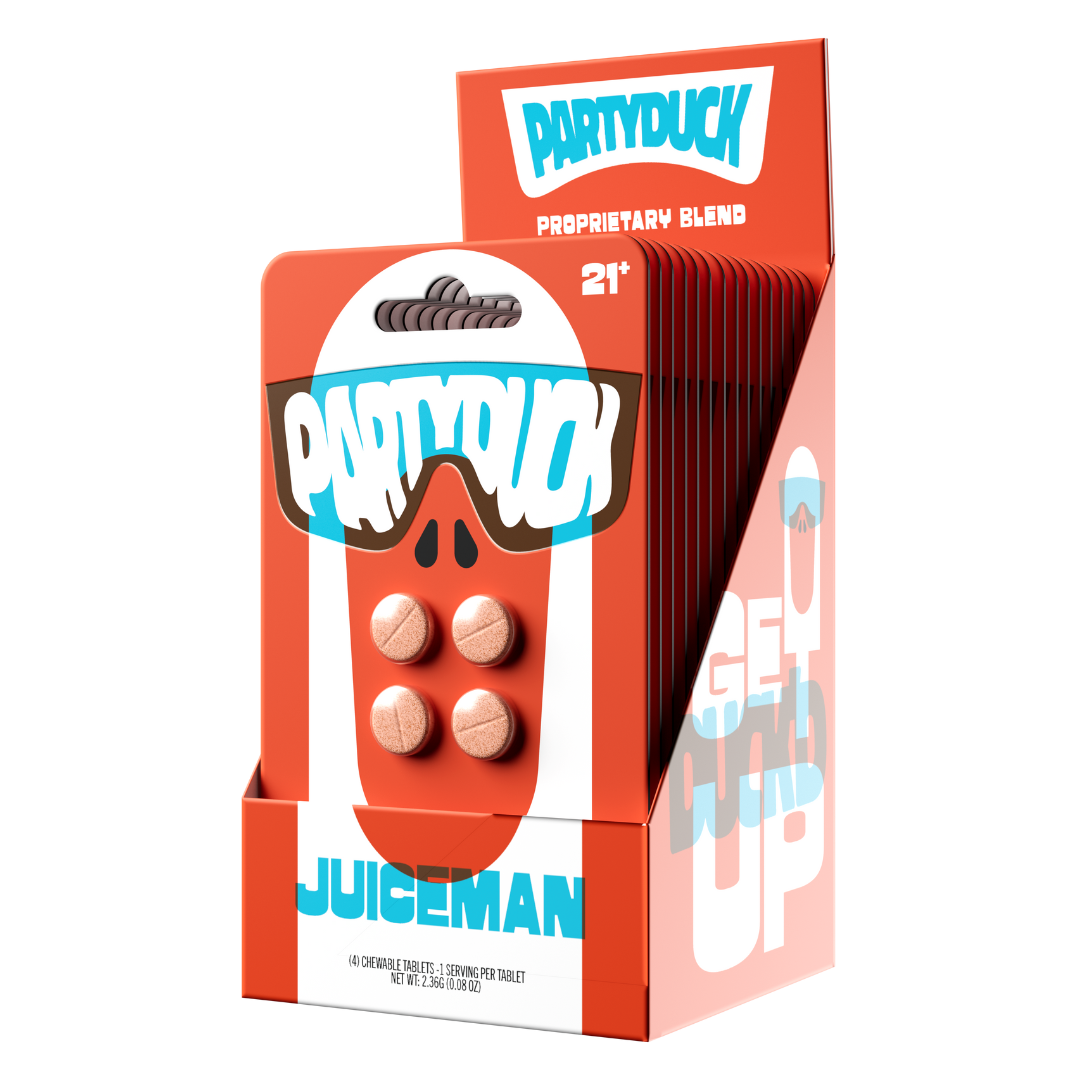 PartyDuck Proprietary Blend Tablets - 10 Count Display