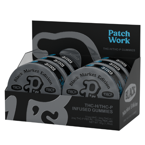 Pushin P's Black Market Edition Gummies 550MG - 6 Count Display
