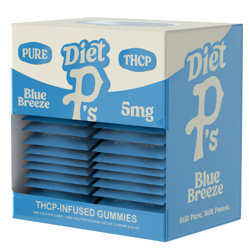 Pushin P's Diet P's THC-P Gummies 10MG - 30 Count Display