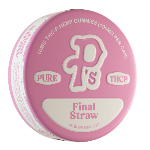 Pushin P's Perfectly Pure THC-P Gummies 100MG - 6 Count Display