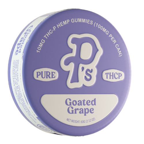 Pushin P's Perfectly Pure THC-P Gummies 100MG - 6 Count Display
