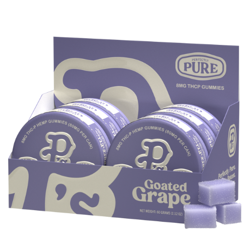 Pushin P's Perfectly Pure THC-P Gummies 80MG - 6 Count Display
