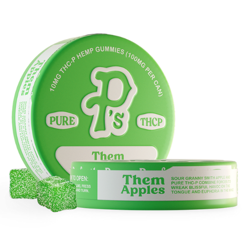 Pushin P's Perfectly Pure THC-P Gummies 100MG - 6 Count Display
