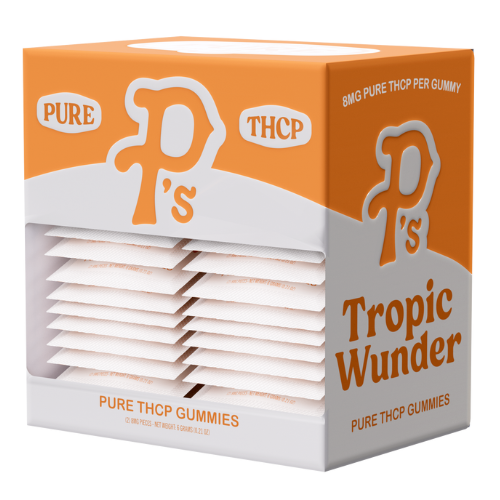 Pushin P's Perfectly Pure THC-P Gummies 16MG - 30 Count Display