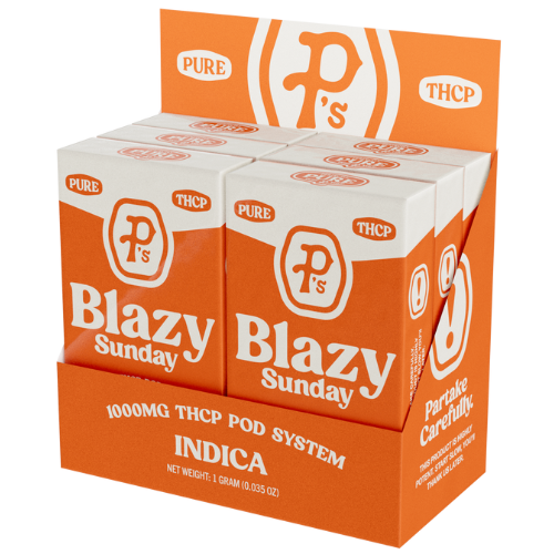 Pushin P's Pure THC-P Pod Starter Kit 1G - 6 Count Display