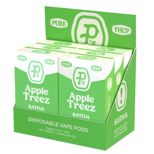 Pushin P's Pure THC-P Replacement Pod 1G - 6 Count Display