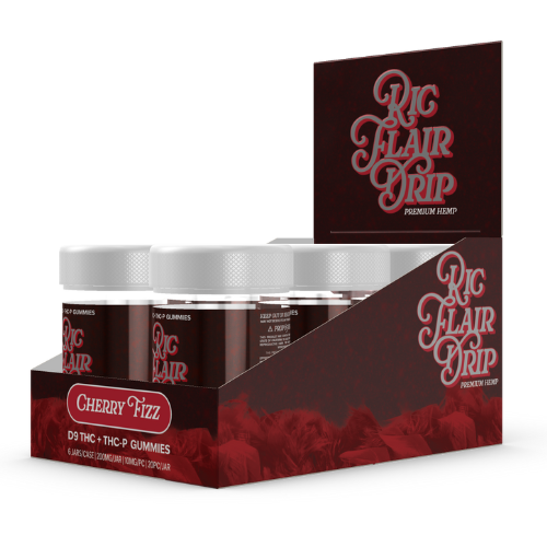 Ric Flair Drip D9 + THC-P Gummies 200MG - 6 Count Display