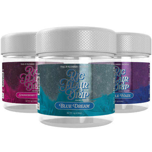 Ric Flair Drip THC-P Flower 4G - 6 Count Display