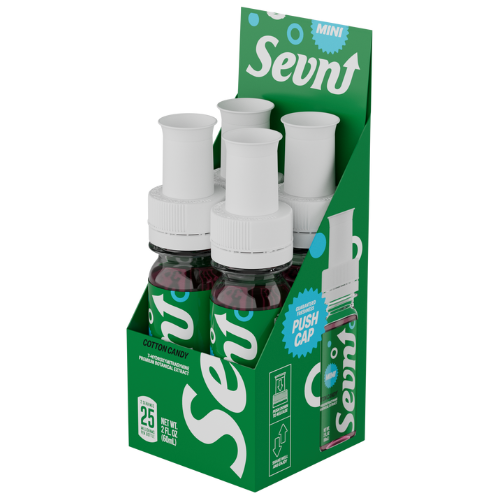 Sevn 7-Hydroxymitragynine Shots 25MG - 4 Count Display