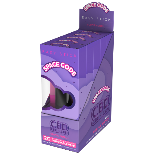 Space Gods Easy Stick Disposable 2G - 5 Count Display