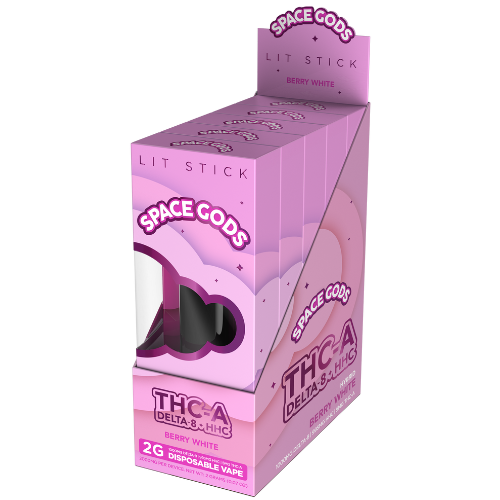 Space Gods Lit Stick Disposable 2G - 5 Count Display