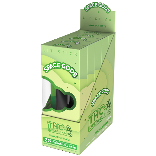 Space Gods Lit Stick Disposable 2G - 5 Count Display